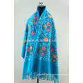 Fashion women winter embroidery scarf